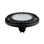 Bec LED ES111 GU10 negru 9W 3000K, carcasă plastic Light Prestige