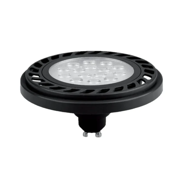 Bec LED ES111 GU10 negru 9W 3000K