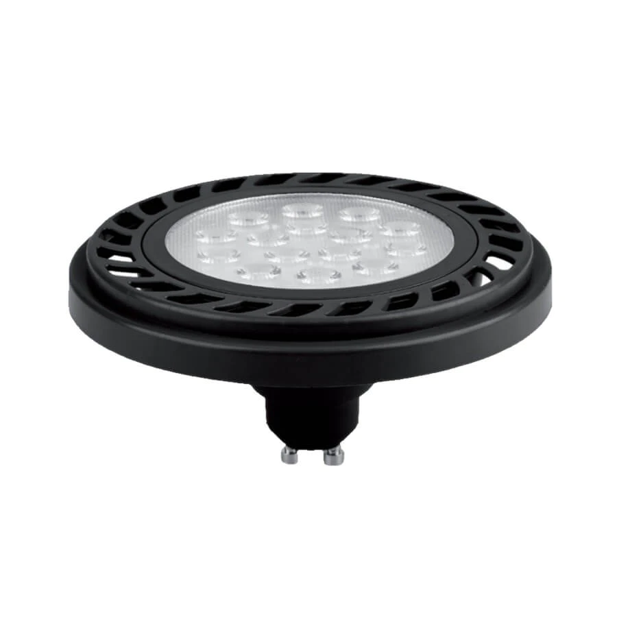 Bec LED ES111 GU10 negru 9W 3000K