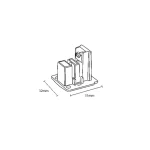 Capace terminale 3F alb Light Prestige