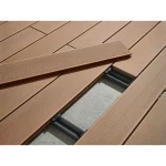 Deck terasa Maro, WPC, 148x23mm, L 3800mm, structura cu gol rotund, Virtuoso