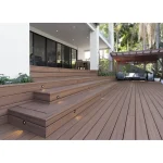 Grinda WPC plină pentru montaj deck, maro, 40 x 25 mm, 3000 mm