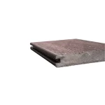 Placa deck coextrudat, maro, fața simplă și 3D, 140x20mm, Virtuoso