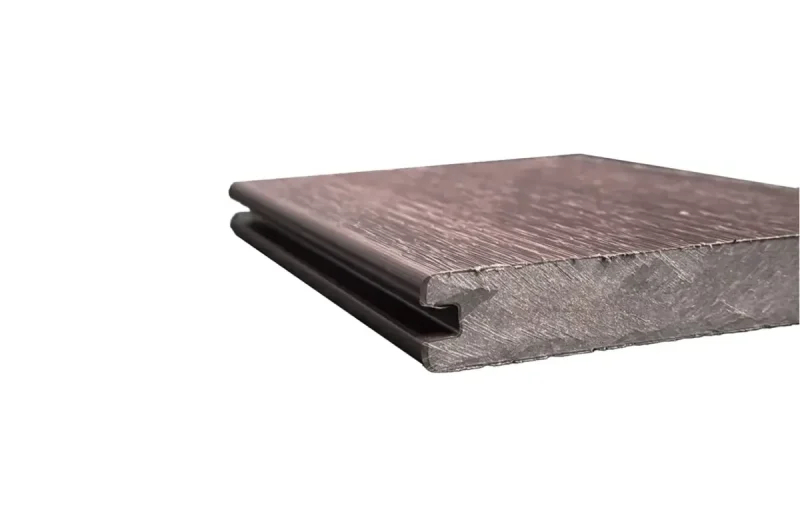 Placa deck coextrudat, maro, fața simplă și 3D, 140x20mm, Virtuoso