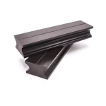 Grinda WPC plină pentru montaj deck, maro, 40 x 25 mm, 3000 mm