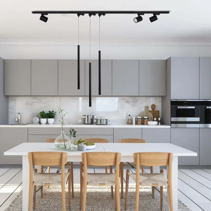 Iluminatul pe șină în designul interior. Transformă-ți spațiul cu lumină direcționată