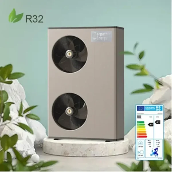 Pompa de caldura monobloc aer-apa Carpathia 20 DC Full Inverter, 20kW, champagne