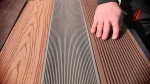 Deck terasa Maro, WPC, 148x23mm, L 3800mm, structura cu gol rotund, Virtuoso