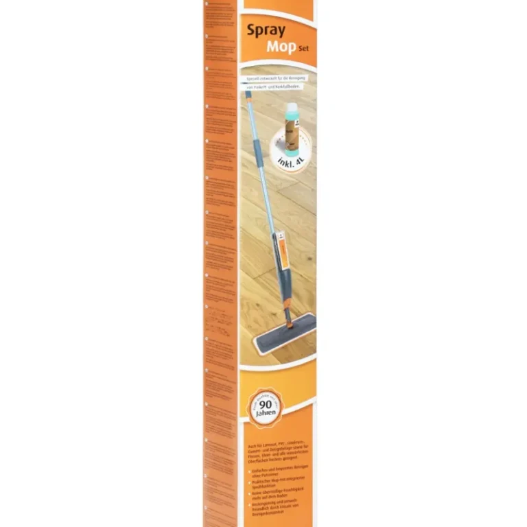 Spray Mop curatare parchet cu pulverizator, laveta microfibră, LOBA