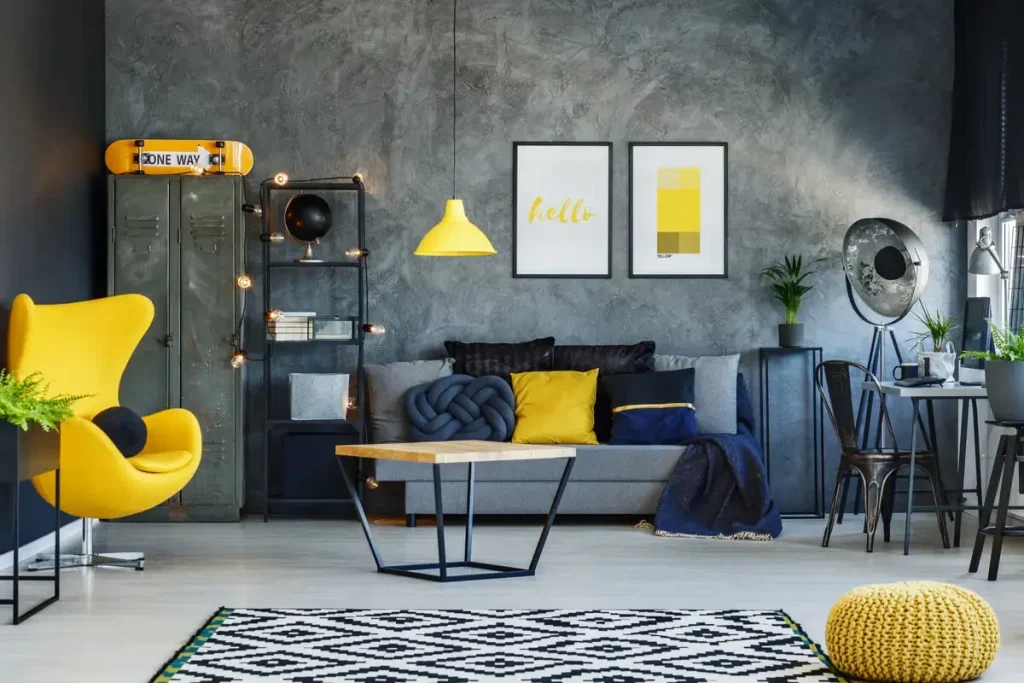 Idei pentru utilizarea nuanțelor de gri și galben în decorațiunile tale Idei pentru utilizarea nuanțelor de gri și galben în decorațiunile tale
