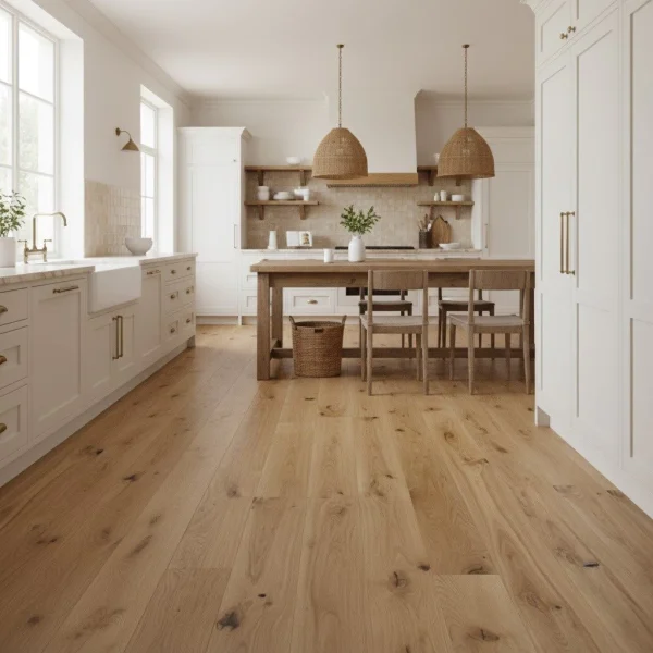 Parchet triplustratificat stejar Grand Canyon bej, periat, 180x1200x14 mm, Pure Line, Barlinek - Parchet triplustratificat