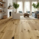 Parchet triplustratificat stejar Grand Canyon bej, periat, 180x1200x14 mm, Pure Line, Barlinek - Parchet triplustratificat