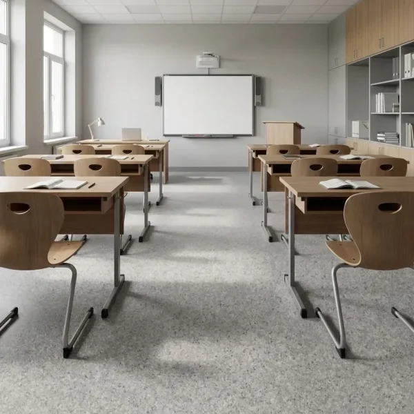 Pardoseală pvc Primo Plus 316, vinil omogen, gri deschis, Tarkett, 2x23m