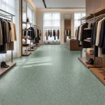 Pardoseală vinil omogen Primo Plus 311, SEE, verde-gri, 2mm, Tarkett