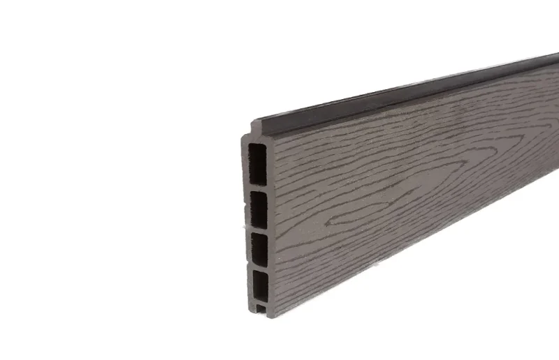 Placă gard WPC cu îmbinare maro 20x150x4000mm