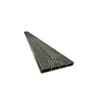 Placa gard 3D ambele fete textura lemn