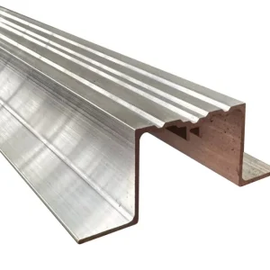 Grinda aluminiu montaj deck