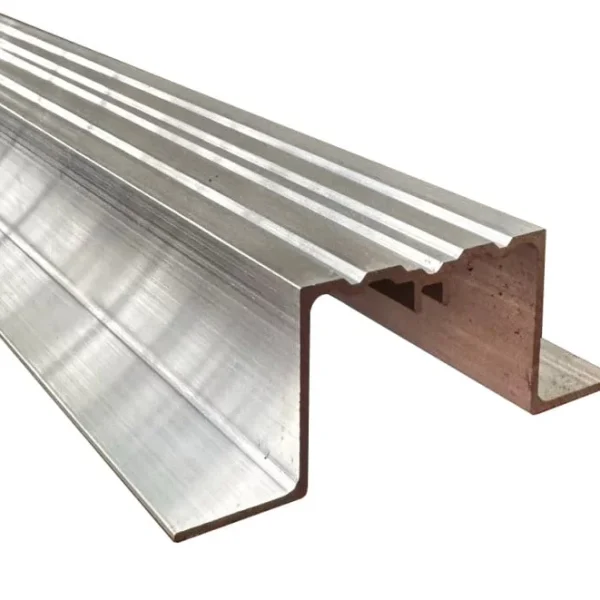 Grinda aluminiu montaj deck