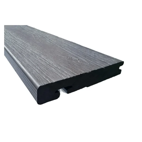 Treapta WPC gri inchis 138x22.5mm