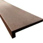 Treapta Decking 3D WPC, dimensiune 300x60x24 mm, maro, Virtuoso, 4ml