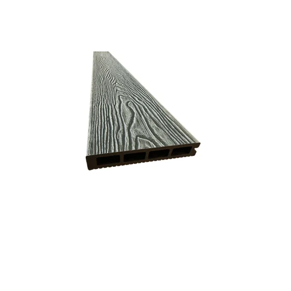 Placa finala terasa piscina Deck WPC Gri Inchis