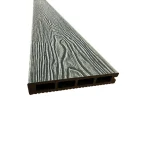 Placa finala terasa piscina Deck WPC Gri Inchis , 146x25mm 4ml, Virtuoso