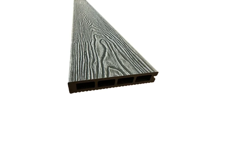 Placa finala terasa piscina Deck WPC Gri Inchis