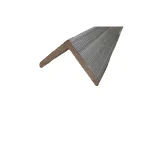 Profil L coextrudat pentru riflaj WPC gri inchis carbune 60-210, 55x45mm, 3.6ml, Virtuoso
