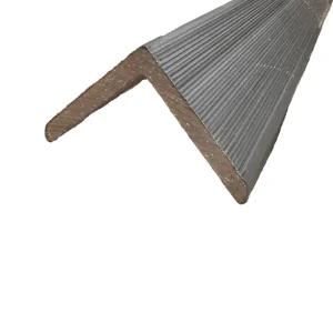 Profil L coextrudat pentru riflaj WPC gri inchis carbune 60-210