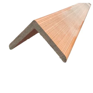 Profil L coextrudat pentru riflaj WPC stejar 60-200