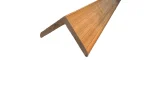 Profil L coextrudat pentru riflaj WPC maro nuc