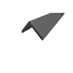 Profil L pentru riflaj WPC negru
