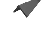 Profil L pentru riflaj WPC negru