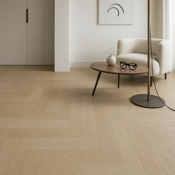 Parchet Spc Stejar select Flax Oak Herringbone Barlinek DP5000026 127.9x6.0x639.5 mm