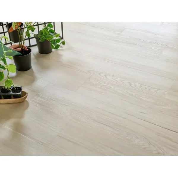 Parchet SPC Stejar Eldborg Oak WOODRIC EIR, alb, click 2G, Arbiton