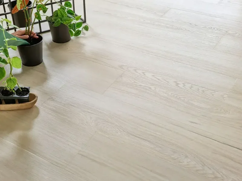 Parchet SPC Stejar Eldborg Oak WOODRIC EIR, alb, click 2G, Arbiton