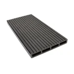 Placa gard din WPC lemn compozit, 150×20.6mm, textura periata gri, 2.5ml, Virtuoso