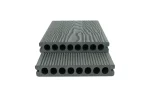 Deck terasa piscina WPC gri inchis, gol rotund rezistenta sporita, 150x25mm, 4ml, Virtuoso