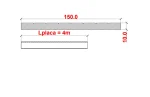 terminatie 150x10 mm 4ml