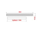 70 x 11 mm