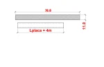 70 x 11 mm