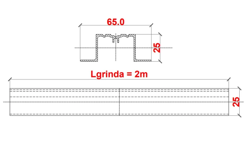 65 x 25 mm