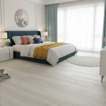 Parchet SPC Stejar Eldborg Oak WOODRIC EIR, alb, click 2G, Arbiton - Parchet SPC