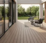 Placa deck terasa WPC, coextrudata, 145x22mm, maro lemn, No Gap, Virtuoso, 2ml