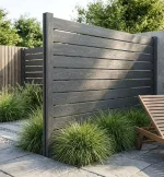 Placa gard scandura WPC, 150x20.6mm, gri, Virtuoso, 2.5ml