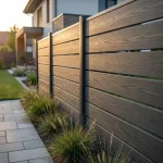 Placa gard scandura WPC compozit, 150x20.6mm, gri, Virtuoso, 4ml 1 Placa gard scandura WPC compozit, 150×20.6mm, gri, Virtuoso, 4ml