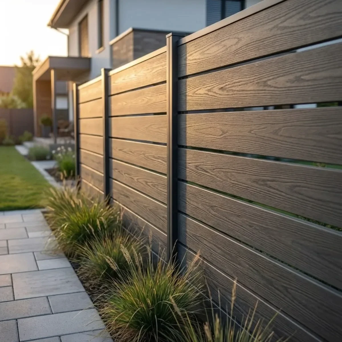 Placa gard scandura WPC compozit, 150x20.6mm, gri, Virtuoso, 4ml Placa gard scandura WPC compozit, 150x20.6mm, gri, Virtuoso, 4ml