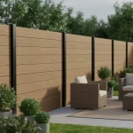 Placa gard, textura lemn, WPC maro, 150x20mm, lungime 2ml, Virtuoso 4 Placa gard, textura lemn, WPC maro, 150x20mm, lungime 2ml, Virtuoso