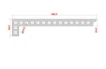 dimensiune 300x60x24 mm