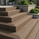 Treapta Decking WPC, model No Gap, 138 x 22.5 mm, 4ml, culoare maro, Virtuoso